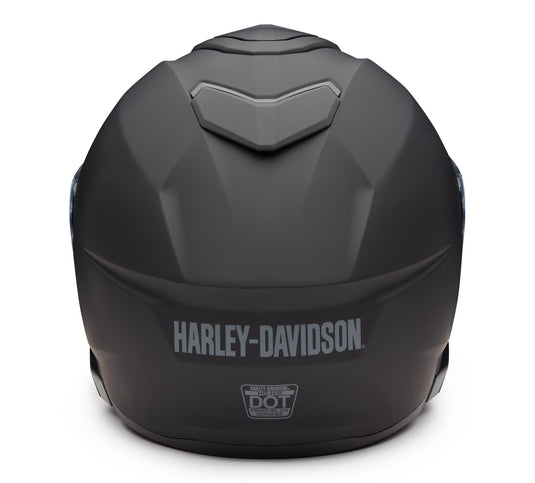H-D Capstone Sun Shield III H35 Modular Helmet- Matte Black