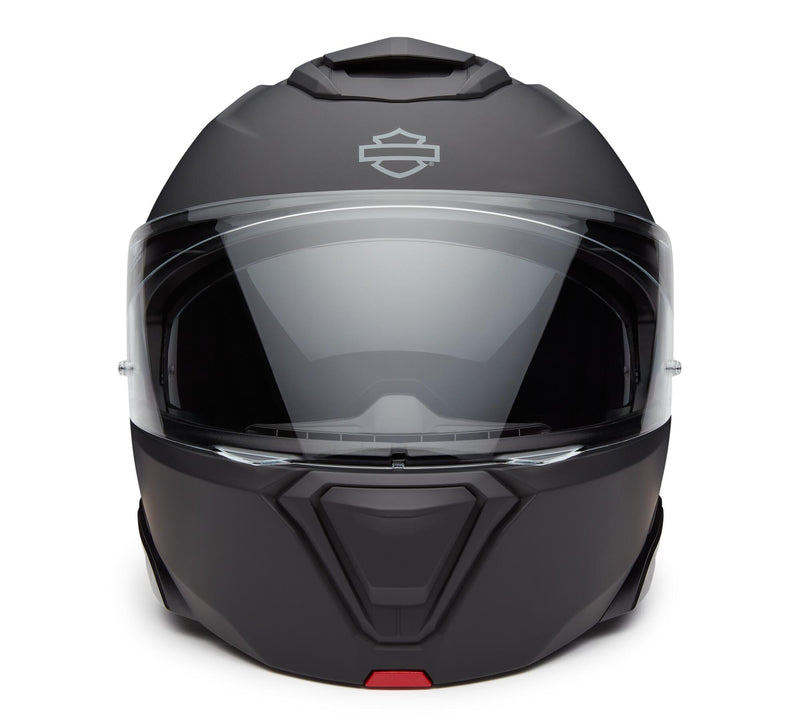 Load image into Gallery viewer, H-D Capstone Sun Shield III H35 Modular Helmet- Matte Black
