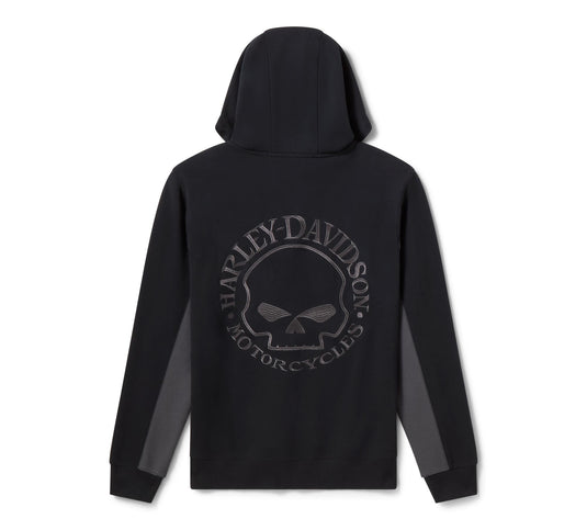 Harley-Davidson Men's Black Knit Hoodie