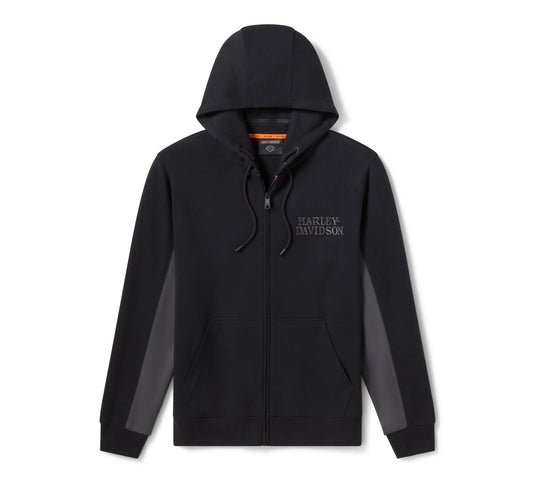 Harley-Davidson Men's Black Knit Hoodie