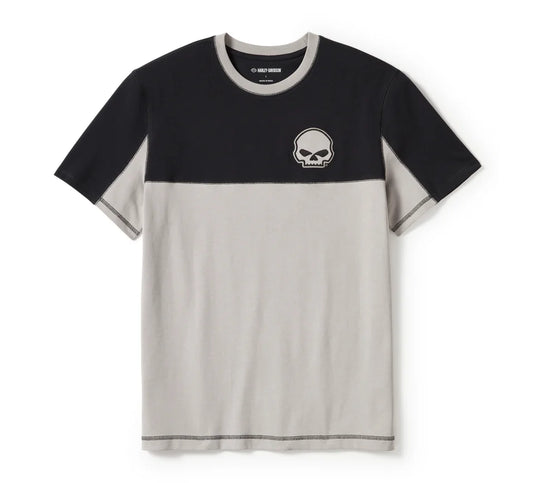 Willie G ™ Skull Colorblock Short Sleeve Tee