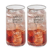 HD Pebbled Highball Glass Set