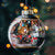 Load image into Gallery viewer, 2025 Biker Santa Ball Ornament
