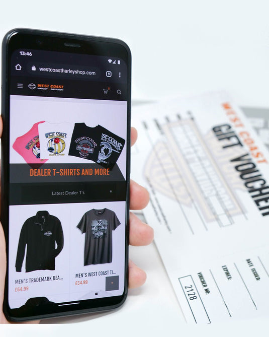 West Coast Harley-Davidson - Digital Gift Voucher -