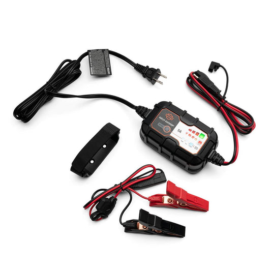 Harley-Davidson - Dual-Mode Battery Charger - Parts and Accessories