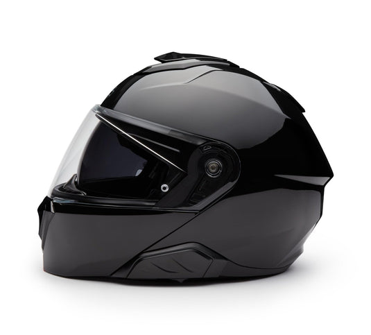 Harley-Davidson - H-D Capstone Sun Shield III H35 Modular Helmet- Gloss Black - Modular Helmet