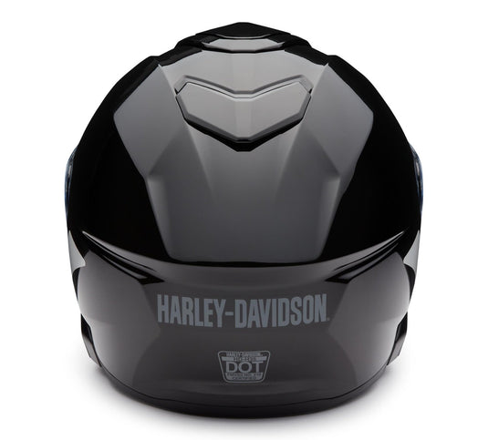 Harley-Davidson - H-D Capstone Sun Shield III H35 Modular Helmet- Gloss Black - Modular Helmet
