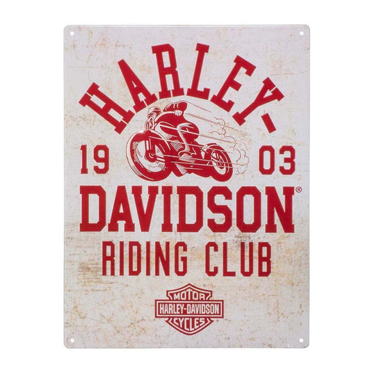 Harley-Davidson - H-D Riding Club Tin Sign -