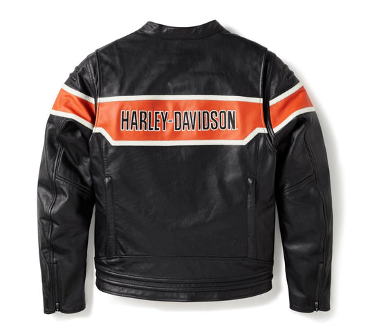 Harley-Davidson - H-D Trenton Leather Riding Jacket -