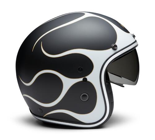 Harley-Davidson - H-D X14 Sun Shield 3/4 Helmet - Modular Helmet