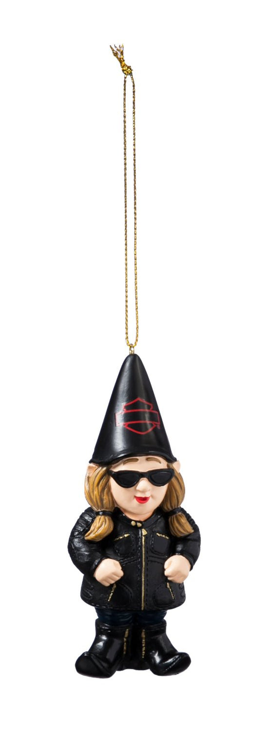 Prime - Harley-Davidson Female Mechanic Gnome Ornament -
