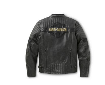 Harley-Davidson - Harley-Davidson® Men's Passing Link III Leather Jacket -