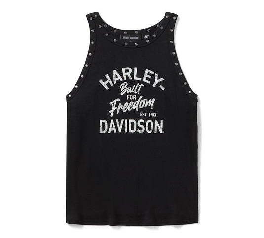 Harley-Davidson - Women's H-D American Classic Studded Tank - Harley Black -