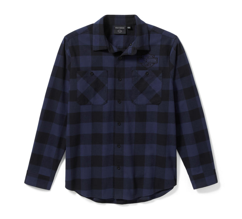 Load image into Gallery viewer, Bar &amp; Shield Buffalo Check Flannel

