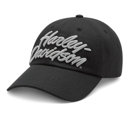 Harley-Davidson - Men's Chainstitched Switchback Adjustable Cap - Black -