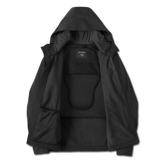 Harley-Davidson - Men's Deflector 2.0 Hooded Riding Fleece - Fleece