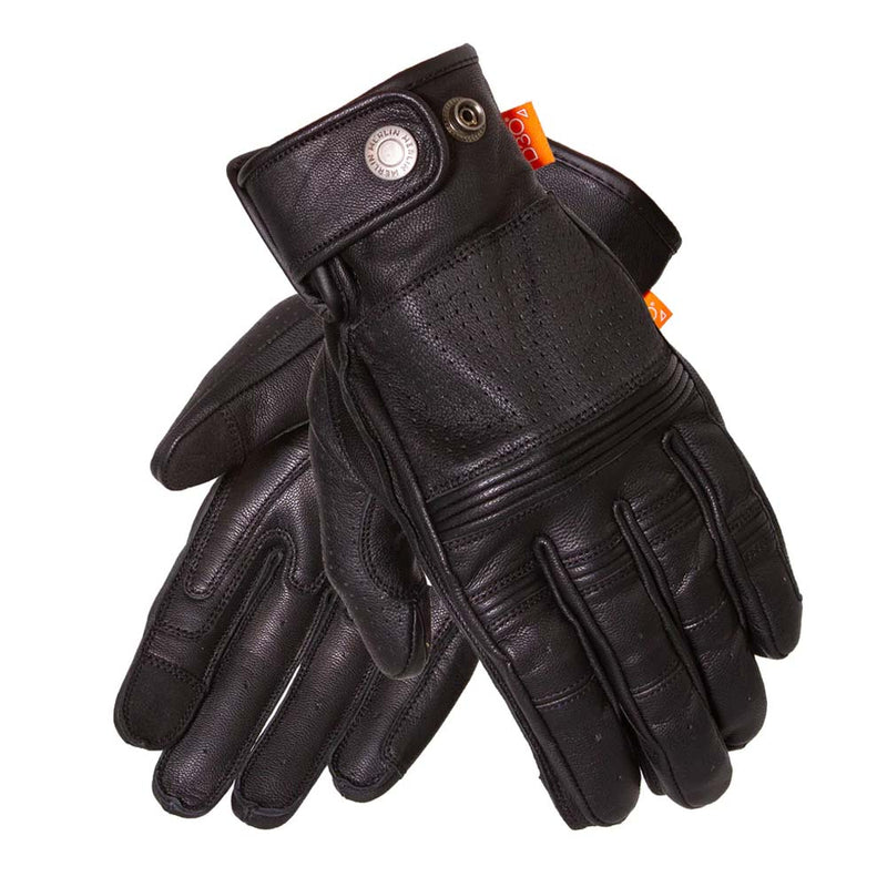 Load image into Gallery viewer, Merlin - Men's Leigh D3O® Leather Gloves - Black -
