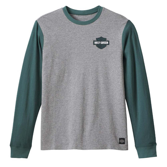 Harley-Davidson - Men's Racing Tee - Heather Grey -