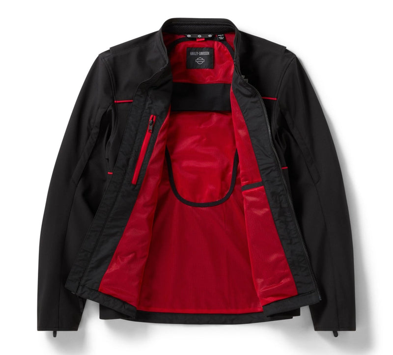 Load image into Gallery viewer, Harley-Davidson - Men's Screamin' Eagle Soft Shell Riding Jacket -

