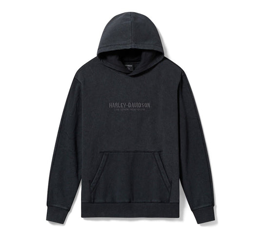 Harley-Davidson - Men's Willie G Dark Custom Skull Pullover Hoodie -