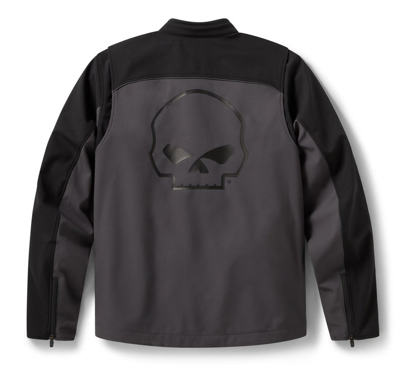 Load image into Gallery viewer, Harley-Davidson - Men's Willie G Skull Soft Shell Riding Jacket - Jacket
