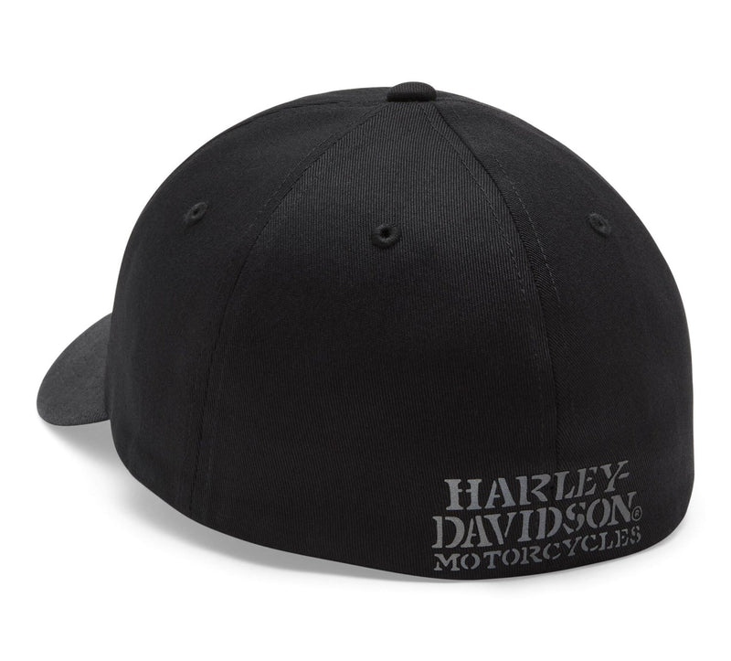 Load image into Gallery viewer, Harley-Davidson - Men's Willie G Skull Softail Stretch Fit Cap -
