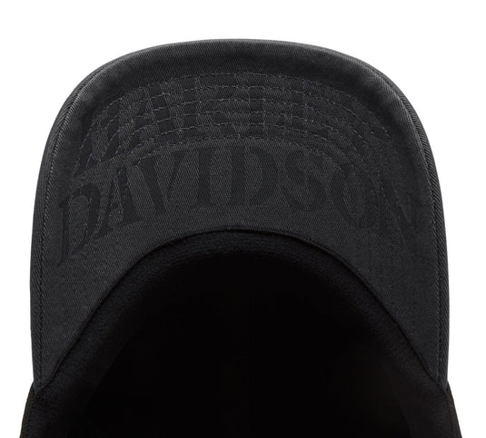 Harley-Davidson - Men's Willie G Skull Softail Stretch Fit Cap -