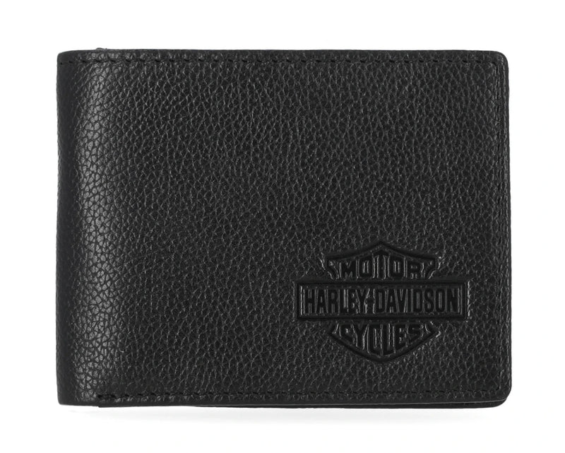 Load image into Gallery viewer, Men's Classic Genuine Pebble Leather B&amp;S Passcase
