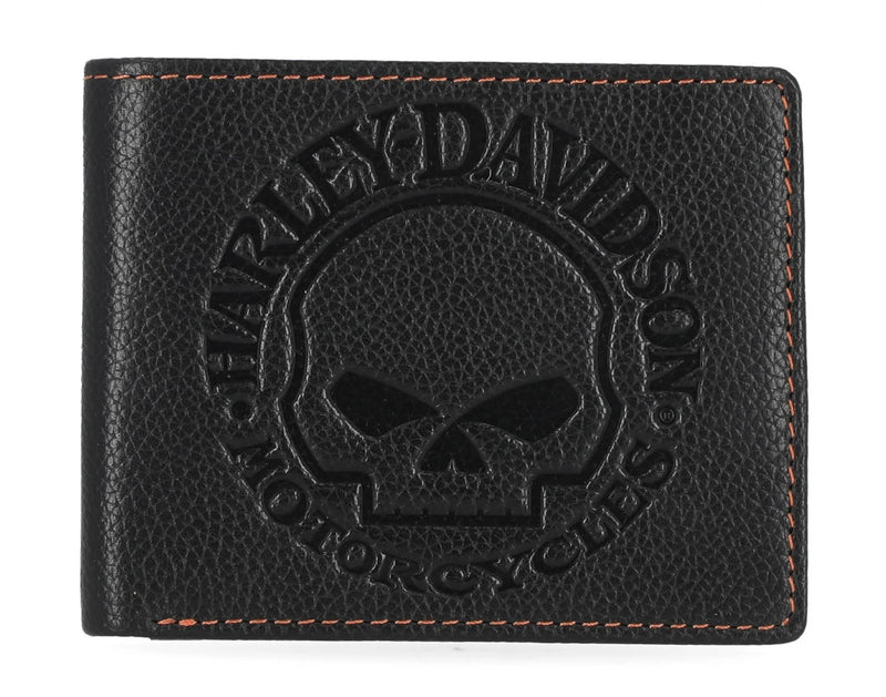 Load image into Gallery viewer, Men's Classic Genuine Leather Skull Passcase
