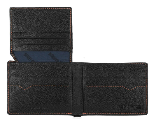 Men's Classic Genuine Leather Skull Passcase