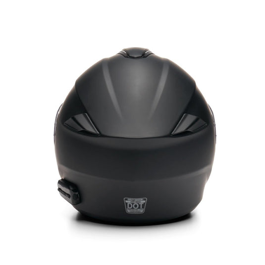 Harley-Davidson - Outrush R Modular Bluetooth Helmet - Matte Black - Modular Helmet