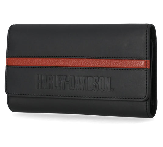Men's H-D Center Block Trucker Wallet