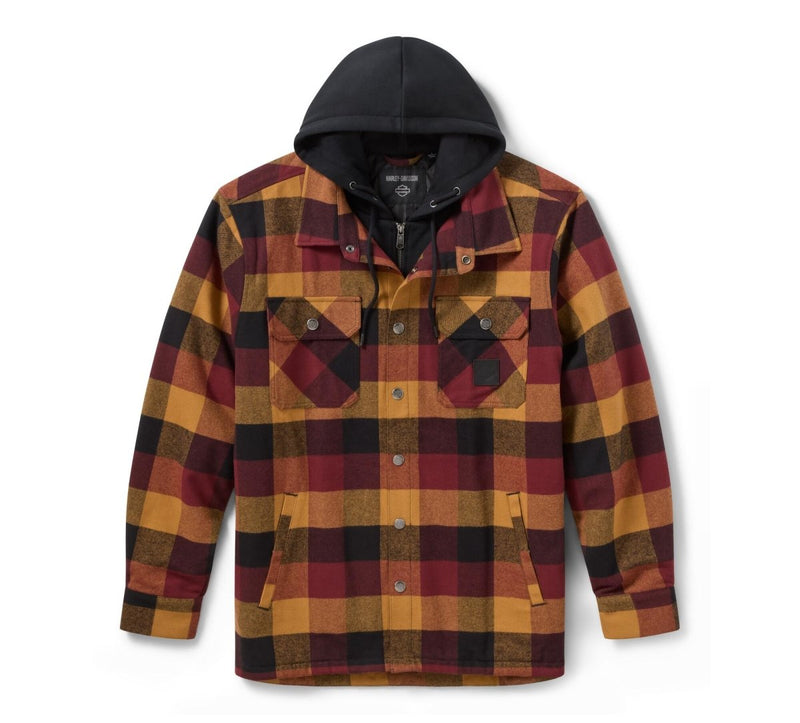 Load image into Gallery viewer, West Coast Harley-Davidson - H-D® American Classic Hooded Shirt Jacket -
