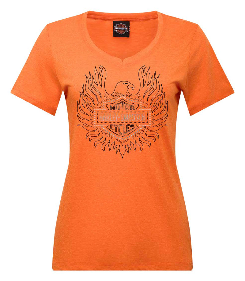 Load image into Gallery viewer, West Coast Harley-Davidson - Women's Brilliance Dealer T-Shirt -
