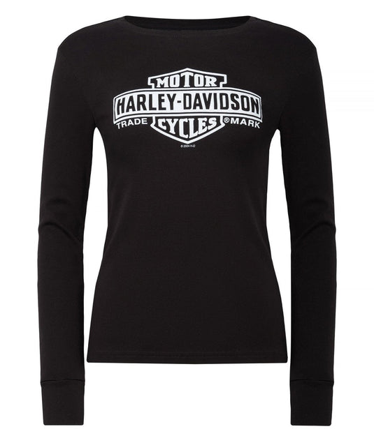 West Coast Harley-Davidson - Women's Elongated Long-Sleeve Dealer Tee -