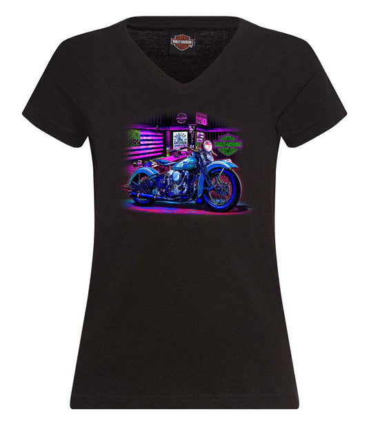 West Coast Harley-Davidson - Women's Luminous Dealer Tee -