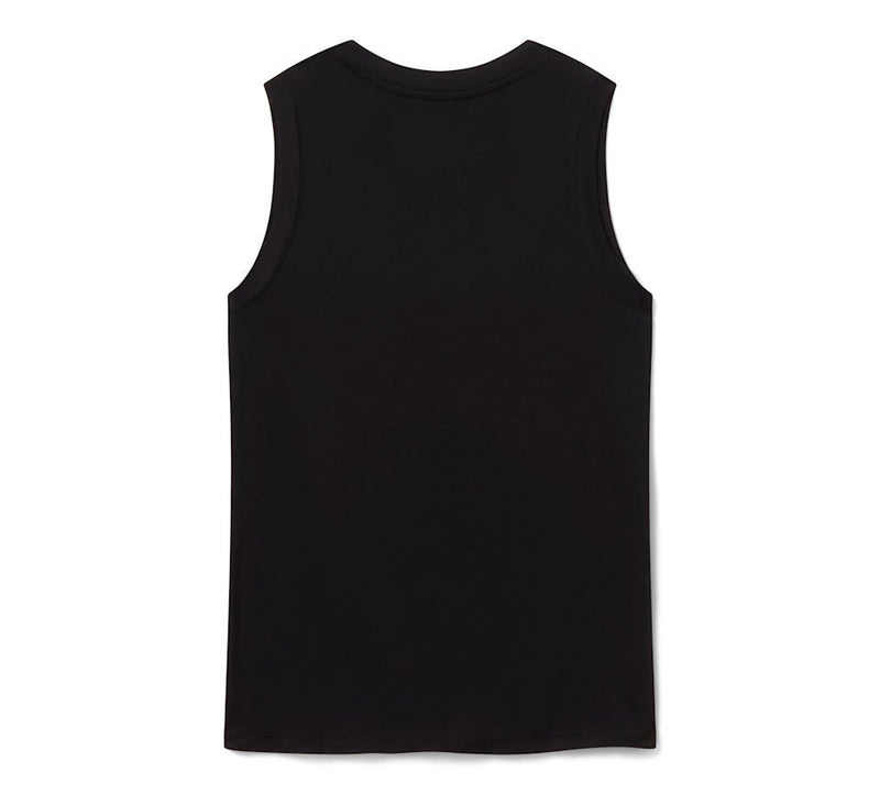 Load image into Gallery viewer, Harley-Davidson - Women's Bling Iron Rose Tank - Harley Black -
