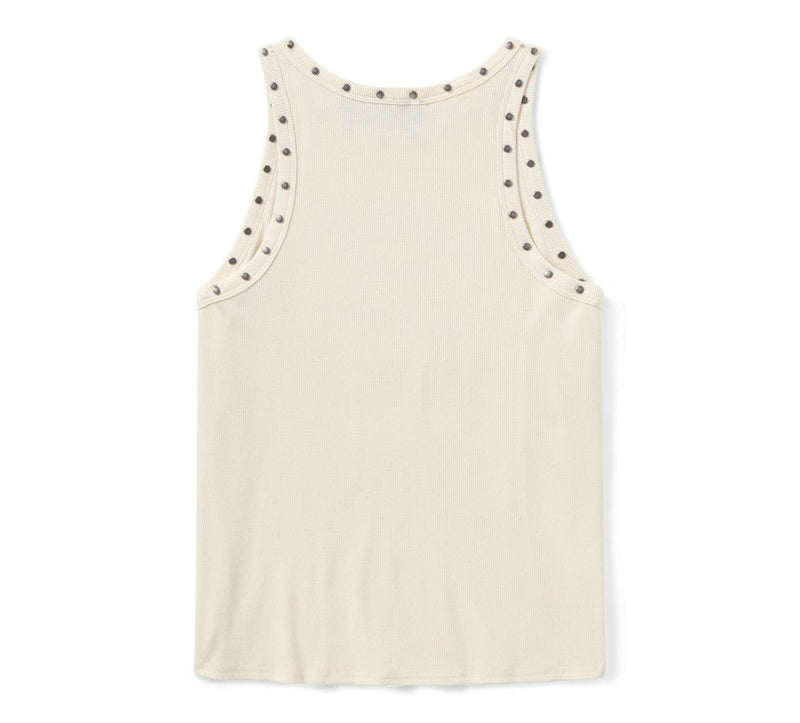 Load image into Gallery viewer, Harley-Davidson - Women's H-D American Classic Studded Tank - Birch -
