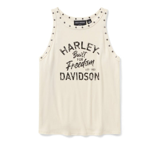 Harley-Davidson - Women's H-D American Classic Studded Tank - Birch -