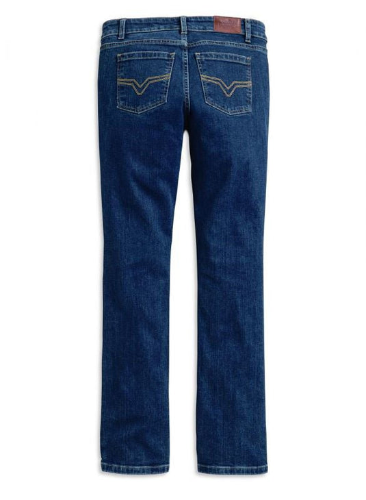 Harley-Davidson - Women's Straight Leg Mid-Rise Jeans -