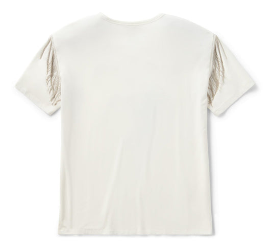 Harley-Davidson - Women's Vintage Fringe Upswept Eagle Tee -