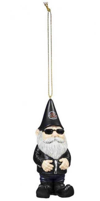 hanging biker gnome