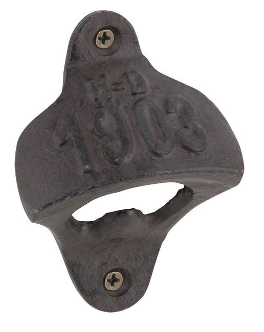 Front view of 1903 cast iron bottle opener