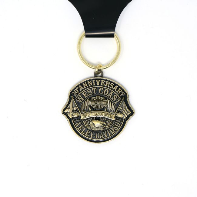 Picture of 20th Anniversary Key Ring