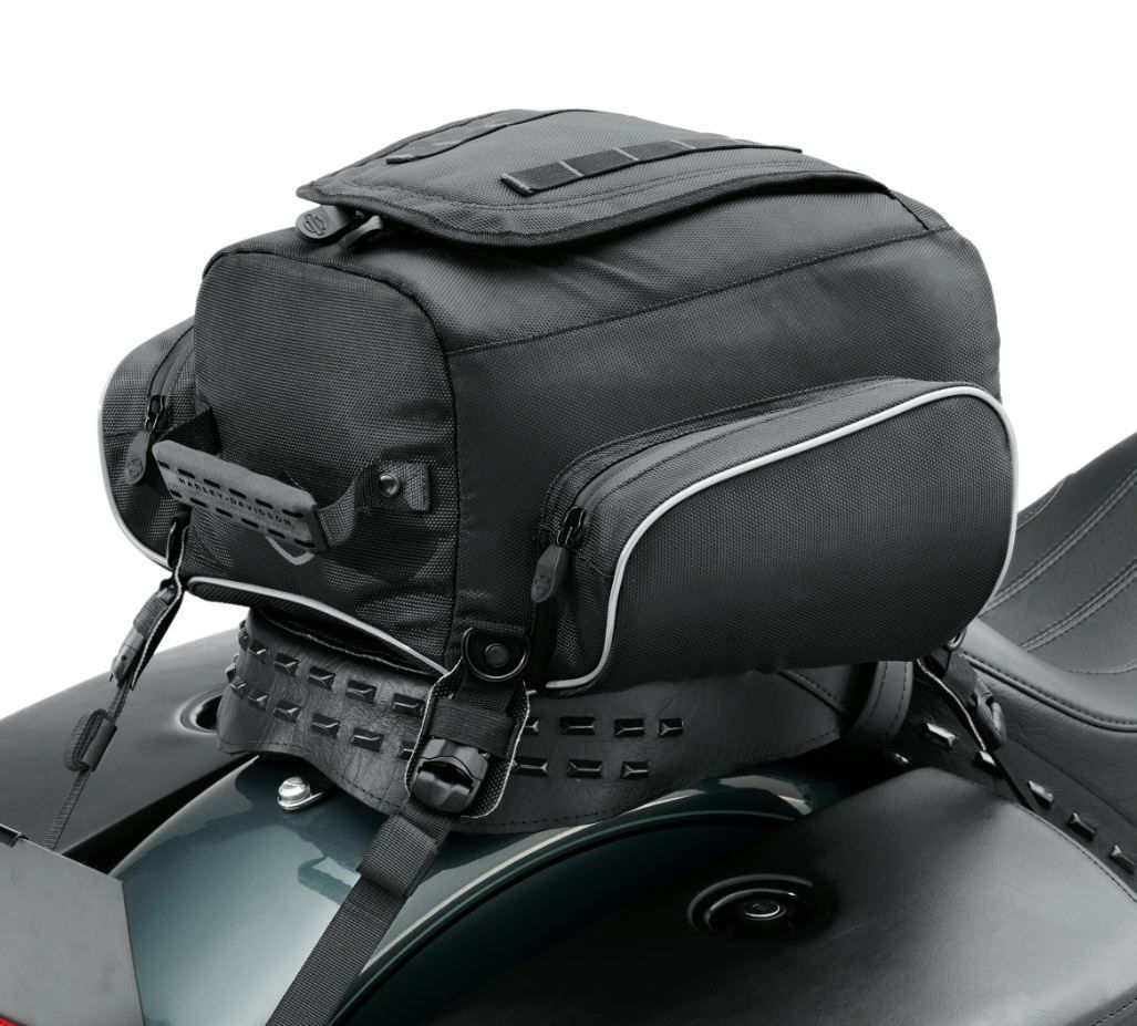 Onyx Premium Luggage Tail Bag 93300106 - West Coast Harley-Davidson Shop