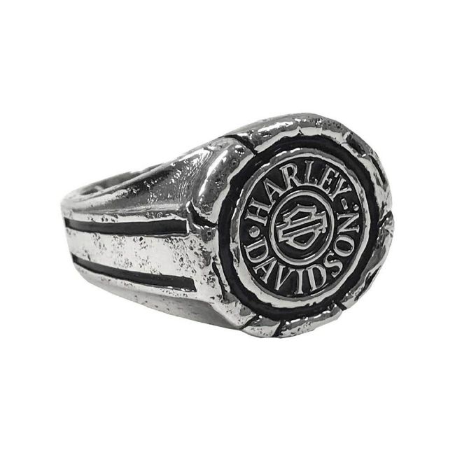 Picture of Men's Bar & Shield Wax Seal Ring