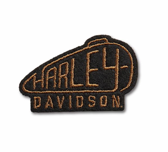 Picture of Harley Tank Small Iron-On Patch