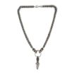 Picture of Pewter Manx Gungir Pendant Necklace