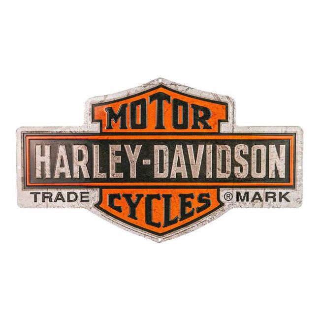 Picture of Harley-Davidson Nostalgic Bar & Shield Logo Tin Sign