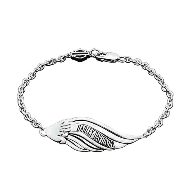 Picture of Women's Pierced Wing Sterling Silver Bracelet